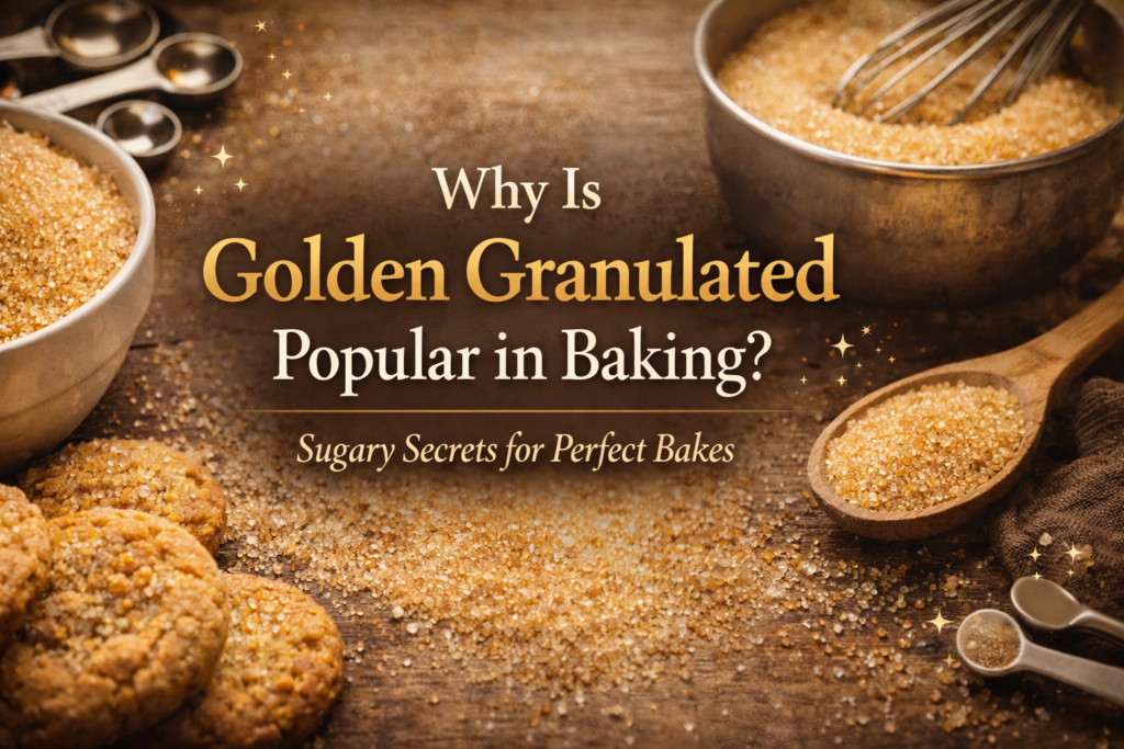 Why Is Golden Granulated Popular in Baking
