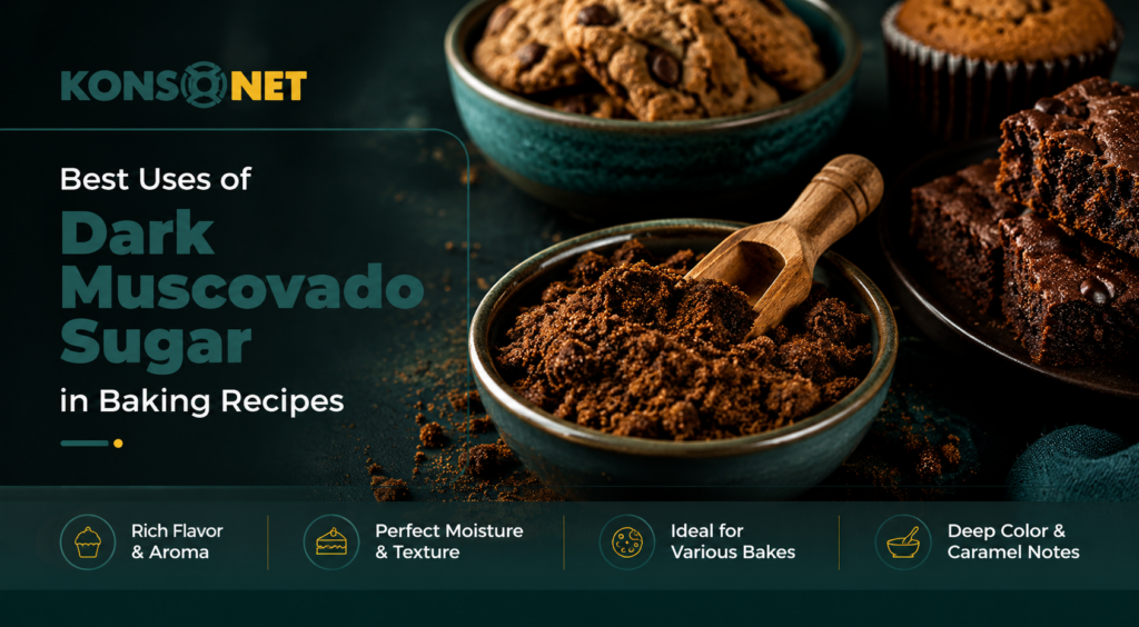Best Uses of Dark Muscovado Sugar in Baking Recipes