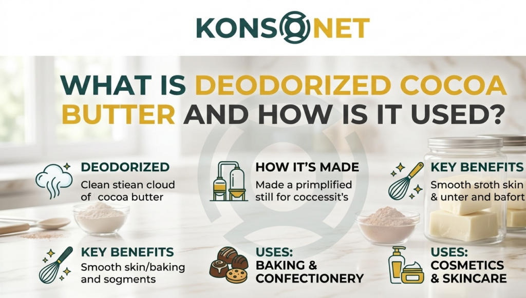 What Is Deodorized Cocoa Butter and How Is It Used