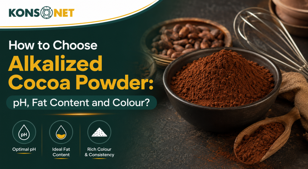 How to Choose Alkalized Cocoa Powder pH, Fat Content and Colour